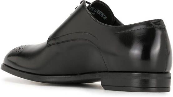 Bally leather Derby shoes Black