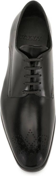 Bally leather Derby shoes Black