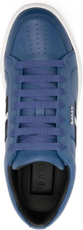 Bally leather low-top sneakers Blue