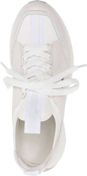 Bally leather panelled sneakers White