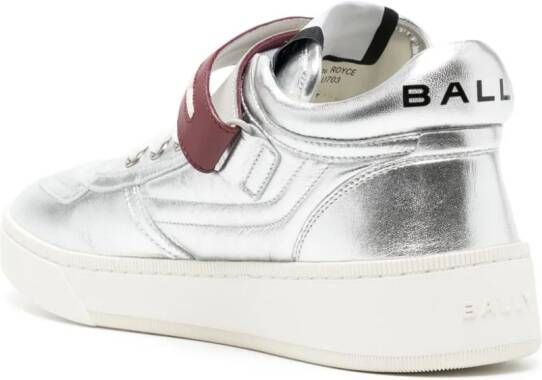 Bally leather touch-strap sneakers Silver