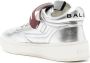 Bally leather touch-strap sneakers Silver - Thumbnail 2