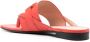 Bally logo-embellishment leather sandals Orange - Thumbnail 3