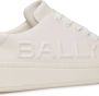 Bally logo-embossed leather sneakers White - Thumbnail 5