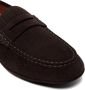 Bally logo-embroidered round-toe loafers Brown - Thumbnail 4