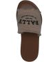 Bally logo-embroidered slide sandals Neutrals - Thumbnail 4
