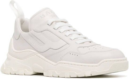 Bally logo-patch lace-up sneakers White