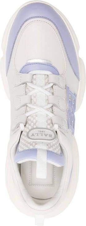 Bally logo-patch lace-up sneakers White