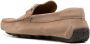 Bally logo-plaque almond toe loafers Brown - Thumbnail 3