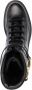 Bally logo-plaque combat boots Black - Thumbnail 4