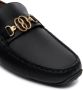 Bally logo-plaque leather loafers Black - Thumbnail 4