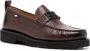 Bally logo-plaque leather loafers Brown - Thumbnail 2