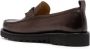 Bally logo-plaque leather loafers Brown - Thumbnail 3