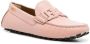 Bally logo-plaque leather loafers Pink - Thumbnail 2