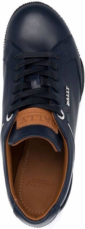 Bally low-top lace-up sneakers Blue