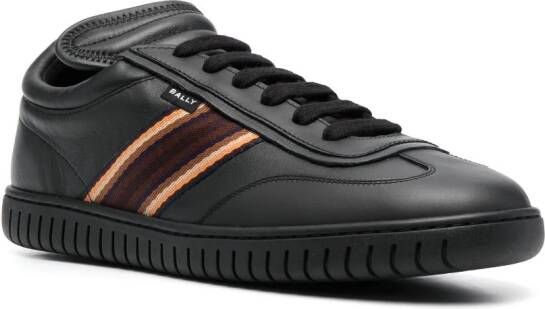 Bally low-top leather sneakers Black