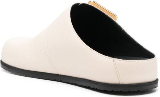 Bally Lulu nickle-detail mules Neutrals