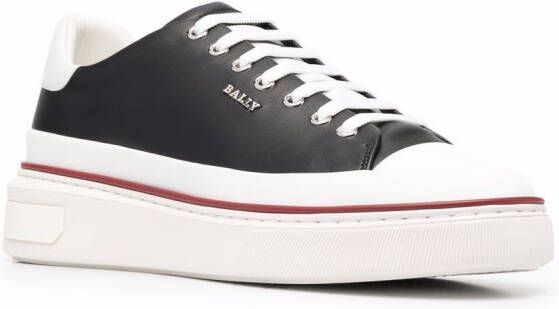 Bally Maily platform low-top sneakrs Black