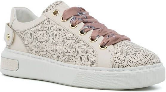 Bally Malya monogram low-top sneakers White