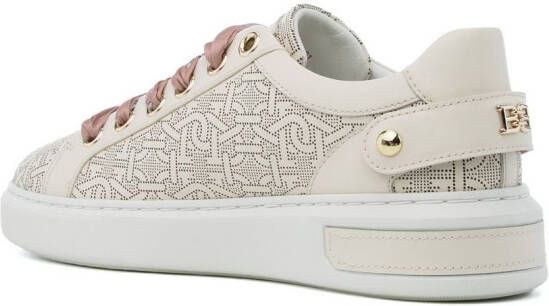 Bally Malya monogram low-top sneakers White