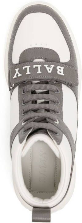 Bally Merryk leather high-top sneakers Grey