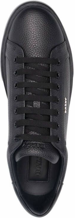 Bally Miky_ pebbled low-top sneakers Black