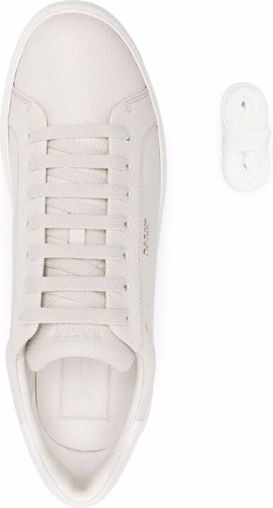 Bally Miky_ pebbled low-top sneakers White
