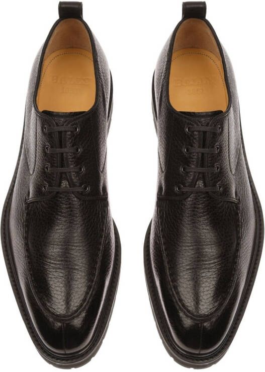 Bally Milivar leather derby shoes Black