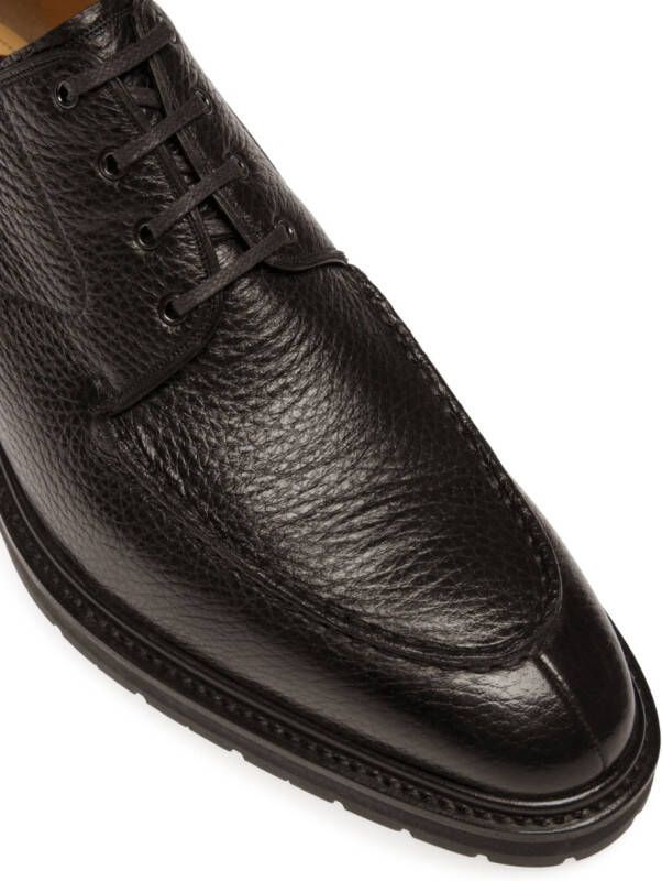 Bally Milivar leather derby shoes Black