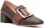 Bally mJanelle monogram buckle loafers Brown - Thumbnail 2