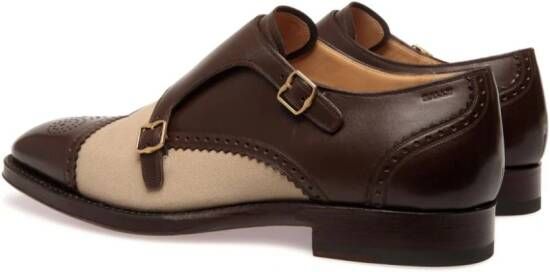 Bally monk-strap shoes Brown