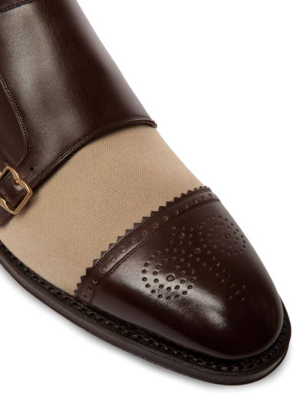 Bally monk-strap shoes Brown