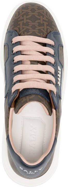 Bally Myron lace-up sneakers Blue