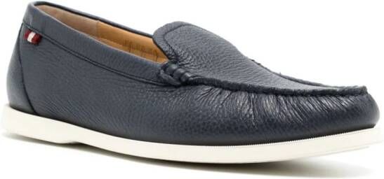 Bally Nadim leather loafers Blue