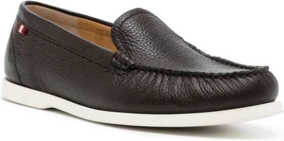 Bally Nadim leather loafers Brown