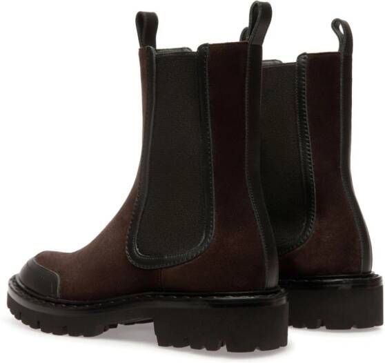 Bally Nalyna elasticated-panels boots Brown