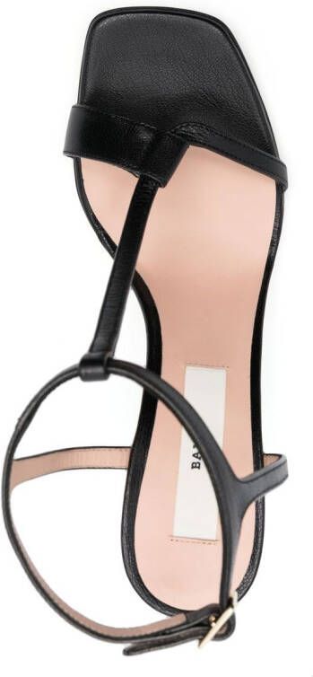 Bally Natalia 105mm leather sandals Black