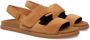 Bally Newport suede touch-strap sandals Brown - Thumbnail 2