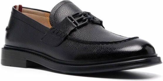 Bally Nickolas leather loafers Black