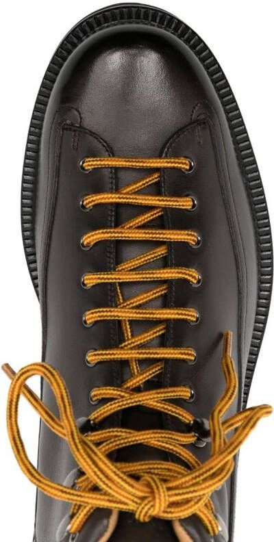 Bally Norkwel lace-up ankle boots Brown