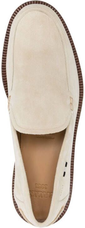 Bally Novald leather loafers Neutrals