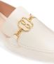 Bally O'Brien Goat grained loafers White - Thumbnail 4