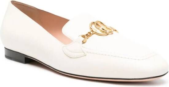 Bally Obrien leather loafers White