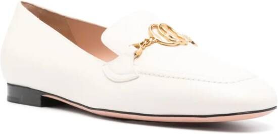 Bally Obrien leather loafers Neutrals