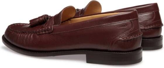 Bally Oregan tassel-detail leather loafer Brown