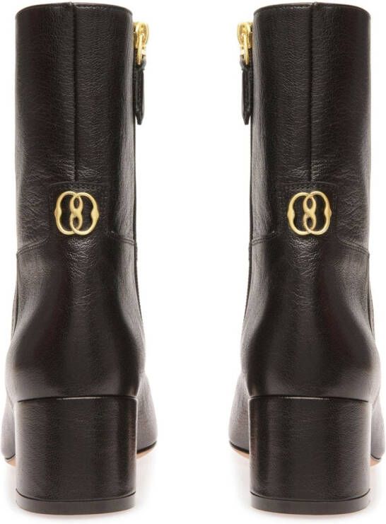 Bally Otavine 50mm leather ankle boots Black