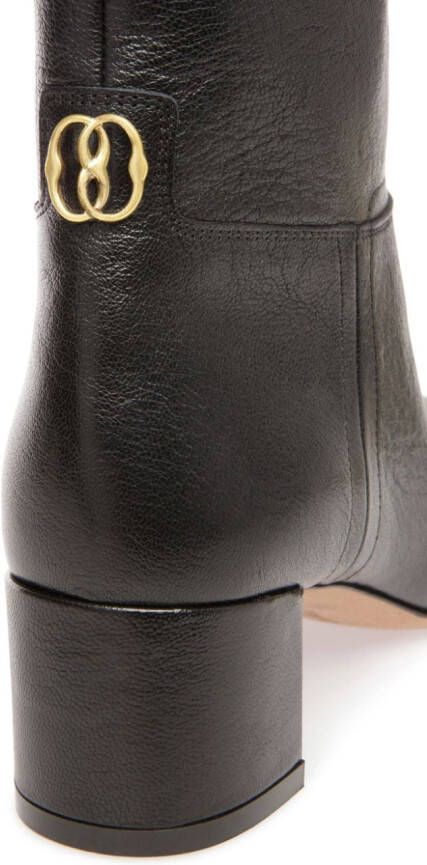Bally Otavine 50mm leather ankle boots Black