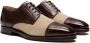 Bally panelled leather derby shoes Brown - Thumbnail 2