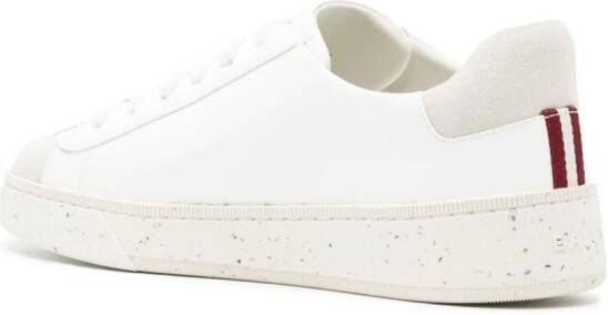 Bally panelled leather sneakers White