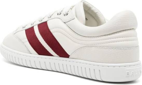 Bally panelled leather sneakers White